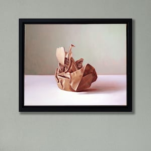 Still Life Painting, Hyperreal, Contemporary Art | 16x20 Original Oil Painting Framed | Birthday Gift, Anniversary Gift