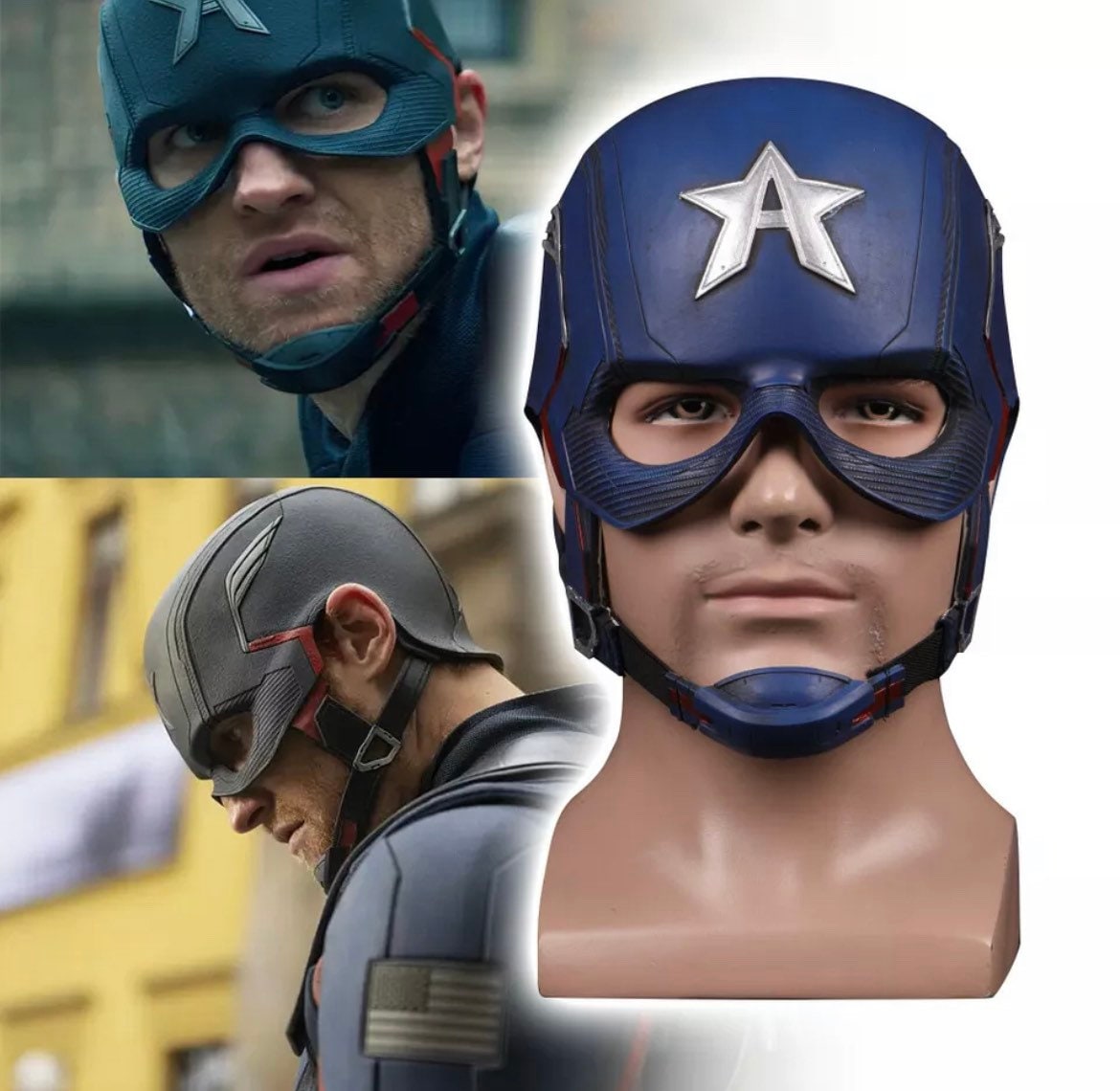 The Ultimate Captain America Helmet Replica Prop Avengers End Game