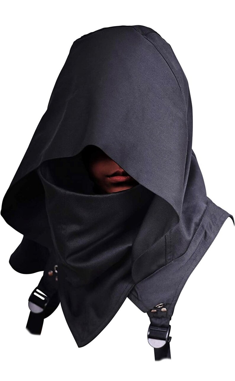 Cyberpunk Rogue Cowl Hood Scarf Winter Neck Warmer Costume - Etsy