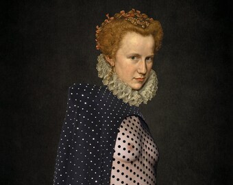 Limited Edition A2 Fine Art Giclee Print 'Balmain 1558'