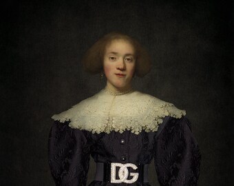 Limited Edition A3 Fashion Art Print 'Dolce Gabbana 1633'