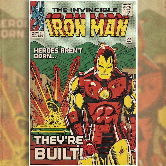 11x17 Ironman 1 Comic Inspired Movie Poster - Etsy