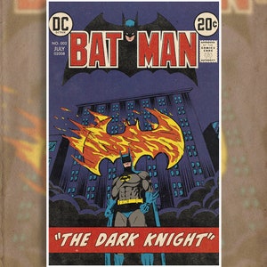 11x17 Dark Knight Comic inspiriertes Filmplakat