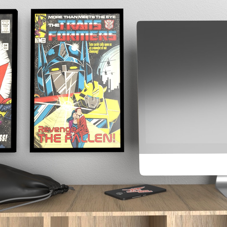 11x17 Transformers 2 Comic Inspired Movie Poster Etsy