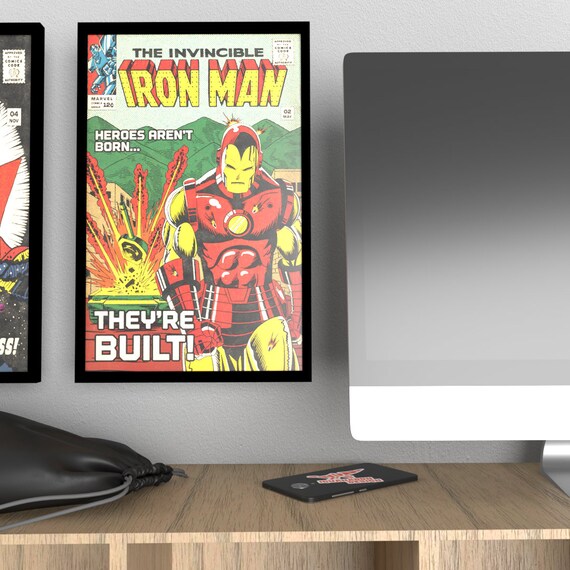 11x17 アイアンマン 1 コミック風映画ポスター - Etsy 日本
