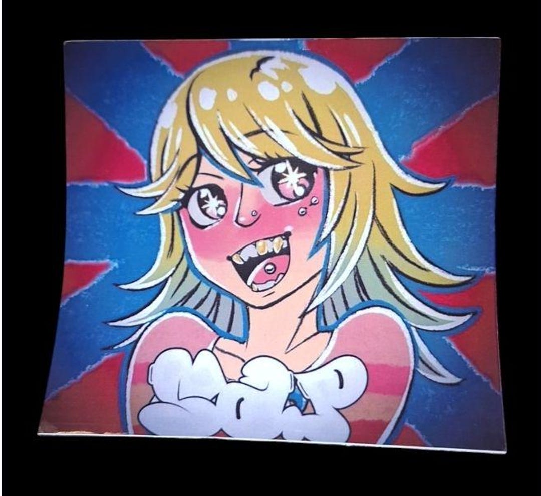 Graph Girl Sticker - Etsy