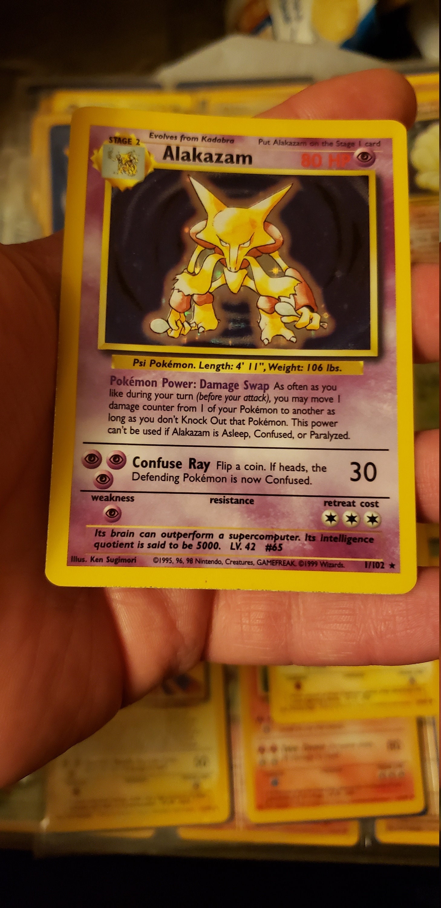 Check the actual price of your Dark Alakazam 1/82 Pokemon card