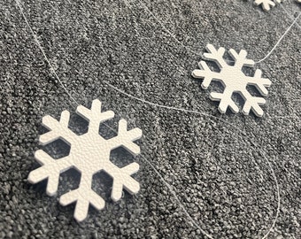 Snowflake bunting/garland