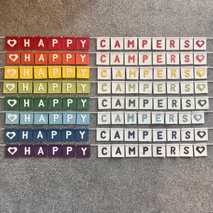 Happy campers bunting