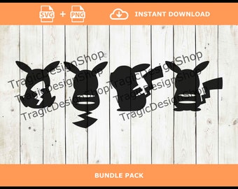 Pikachu svg, sagoma pikachu, pokemon svg, pokemon, pikachu, pikachu cricut svg, clipart pikachu, clipart pokemon