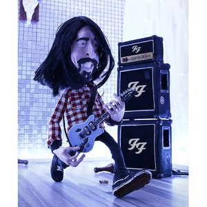 DAVE GROHL- Foo Fighters, Poster 3, Kunstdruck, Fan Art, Geschenk, Fotografie,  Illustration, Miniatur, Musik, Art Print, Wanddeko, Musik