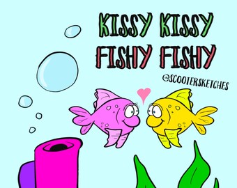 Sea life Coloring Book, Children’s Coloring Book, Digital Pages, Kids Art, Cute Sea Creatures