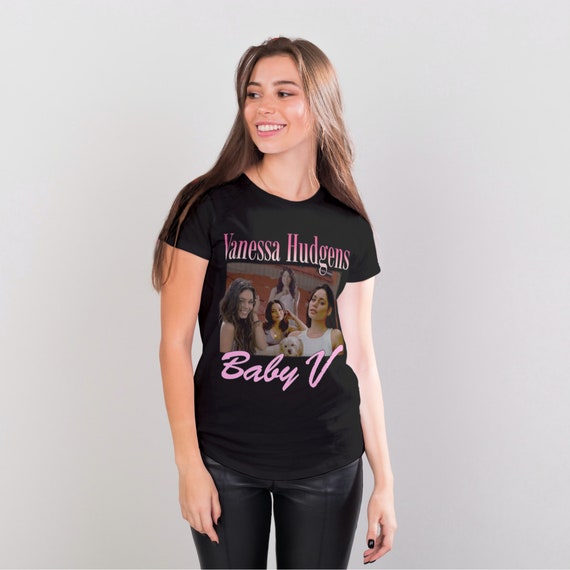 Unisex Vanessa Hudgens Black Vintage Graphic Tee Etsy