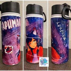 Aphmau Meow, Tumbler, Various Sizes & Styles available, Stainless Steel, Sublimation
