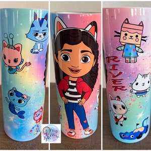 Gabby Dollhouse, 20oz Tumbler, Stainless Steel, Sublimation