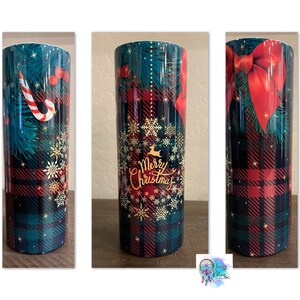 Merry Christmas, 20oz Tumbler, Stainless Steel, Sublimation
