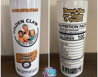 Golden Girls, 20oz Tumbler, Stainless Steel, Sublimation