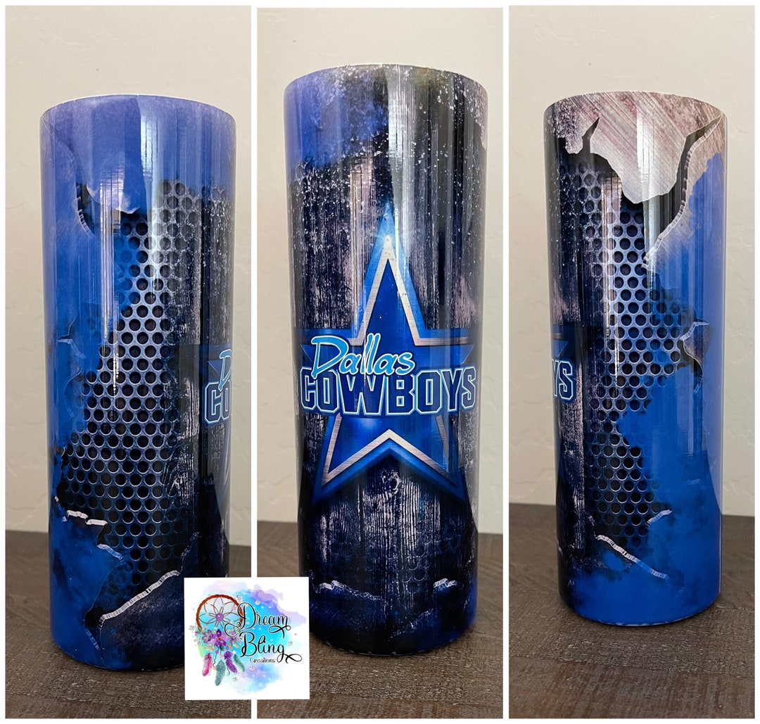 Dallas Cowboys, 20oz Tumbler, Stainless Steel, Sublimation - Etsy