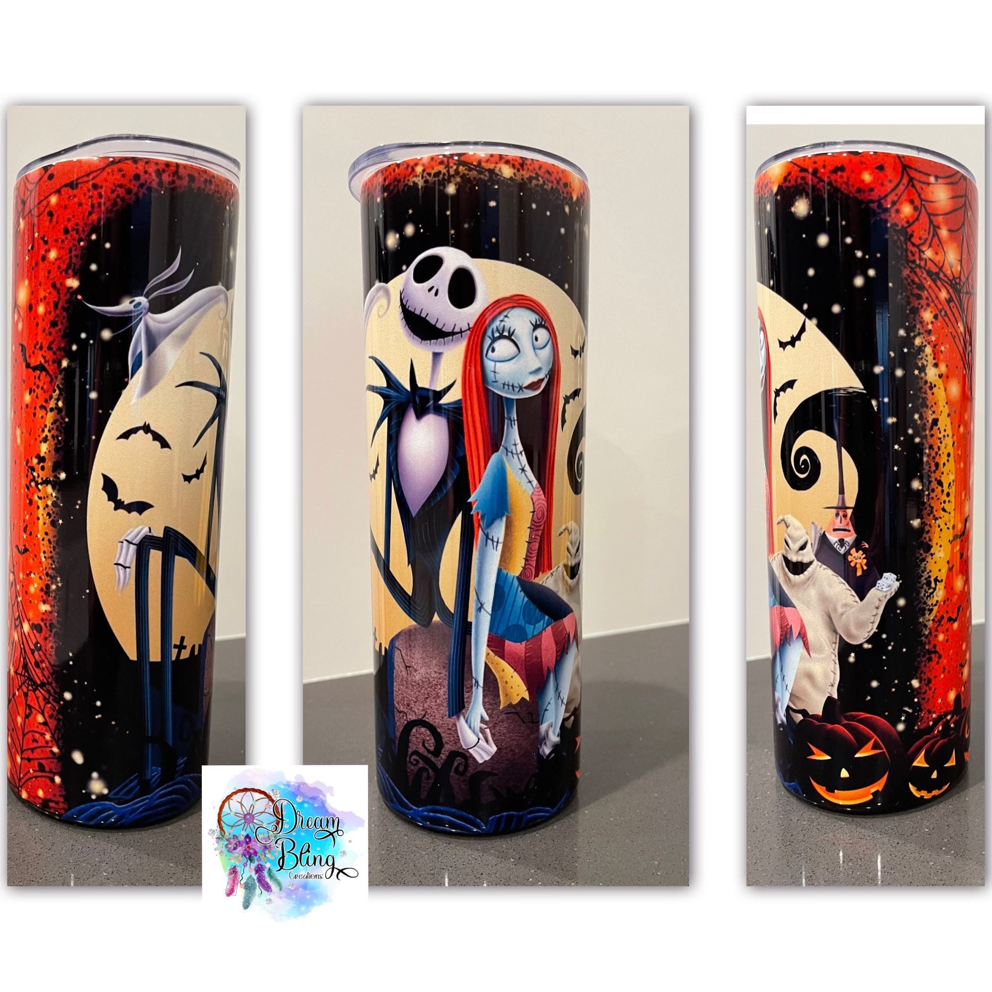 NIGHTMARE BEFORE CHRISTMAS, 20oz Tumbler, Stainless Steel, Sublimation