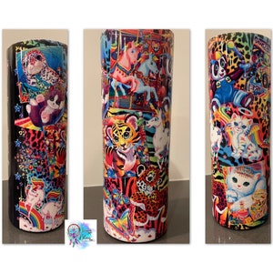 Lisa Frank, 20oz Tumbler, Stainless Steel, Sublimation