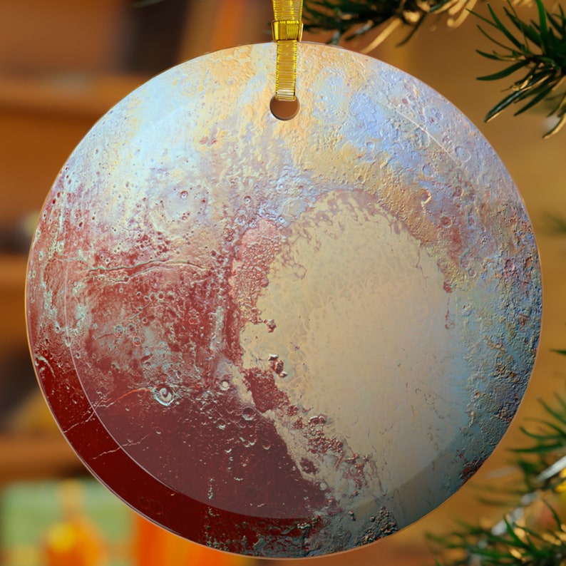 Solar System Ornaments Set Glass Christmas Tree Ornaments NASA Space