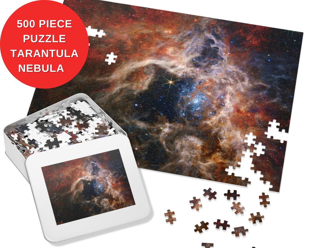 James b Space Telescope Jigsaw Puzzles for Adults Tarantula Nebula