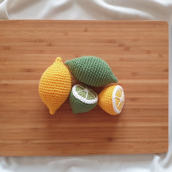 Citron vert/jaune en crochet