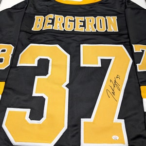 Patrice Bergeron signed jersey autographed Boston Bruins JSA COA