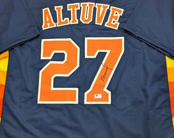 Jose Altuve Houston Astros Signed Autographed Jersey with COA
