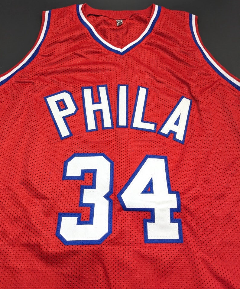 Charles Barkley Philadelphia 76ers Autographed Signed Jersey Etsy
