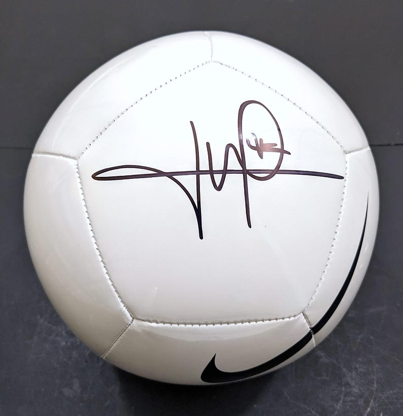 Kylian Mbappe France, Real Madrid Signed Autographed Soccer Ball with COA 画像 1