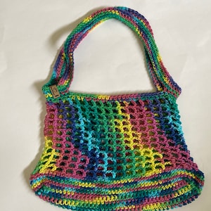 Crochet Mesh Market Bag | Reusable Bag | Grocery Bag | Produce Bag