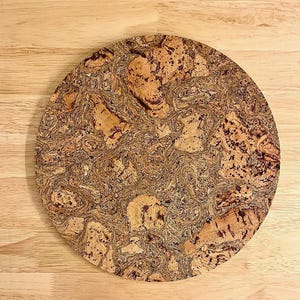 Cork Placemats , Heat Resistant Natural Non Plastic Mats, Thickness 5mm, Decorative Tableware