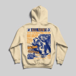 King Kong vs Godzilla Hoodie