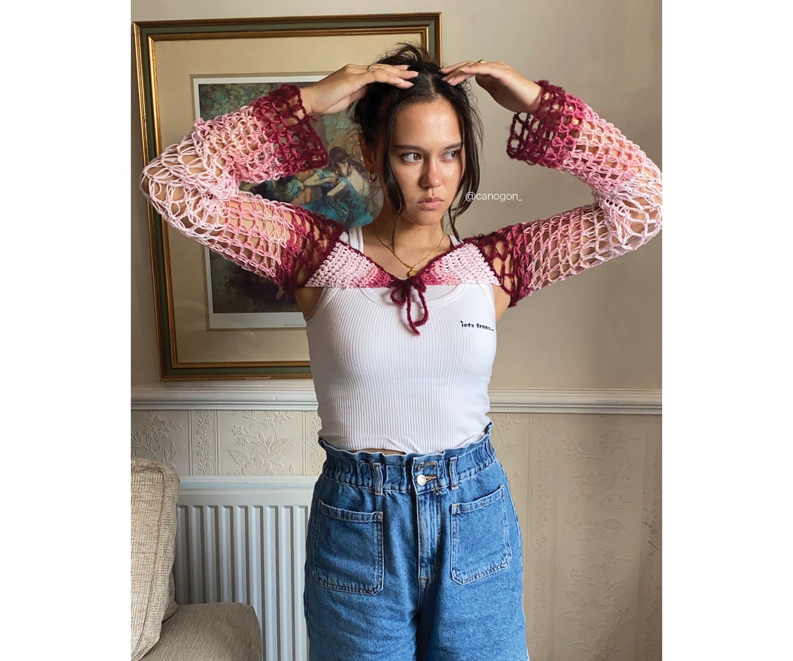 Lucy Sleeves Crochet Pattern Etsy