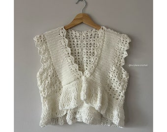 Madeline Lace Top Crochet Pattern