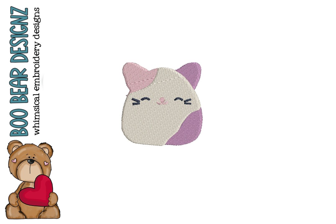 Super Cute Cat Embroidery Patch Etsy