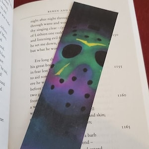 Horror bookmark