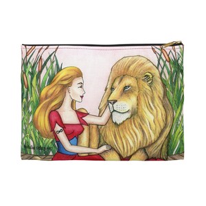 Accessoirezakje "Strengh" kaart - Portemonnee "The Force" Sotilegium tarotkaart