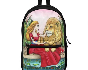 Backpack &quot;Strength&quot; card - Backpack &quot;The Force&quot; / Sortilegium tarot