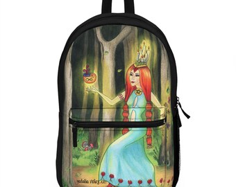 Backpack &quot;The High Priestess&quot; card - Backpack &quot;The High Priestess&quot; / Sortilegium tarot