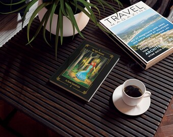 Europe) -- Hard Backed Journal &quot;The High Priestess&quot; card- Hardcover journal card &quot;The High Priestess&quot;/ Sortilegium tarot