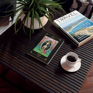 Europe) -- Hard Backed Journal "The World" card- Diario tapa dura carta "El Mundo"/ Sortilegium tarot