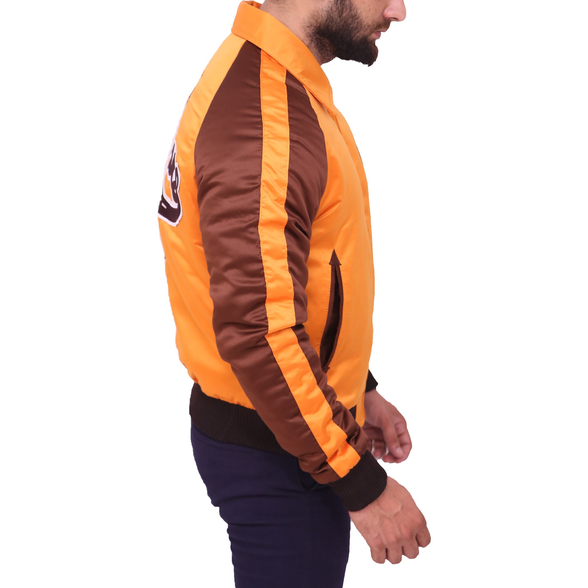 The Wanderers Movie Satin Jacket Mens Varsity Letterman Bomber Etsy