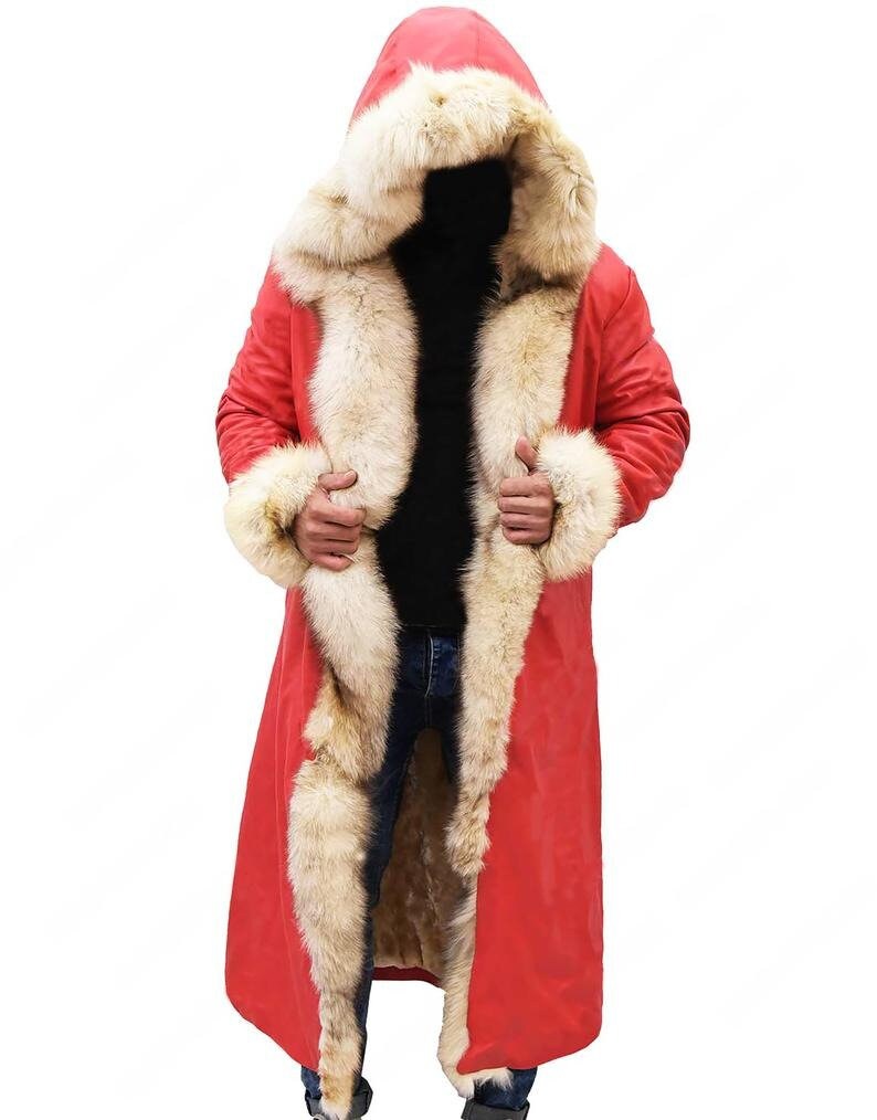 long shearling coat women's