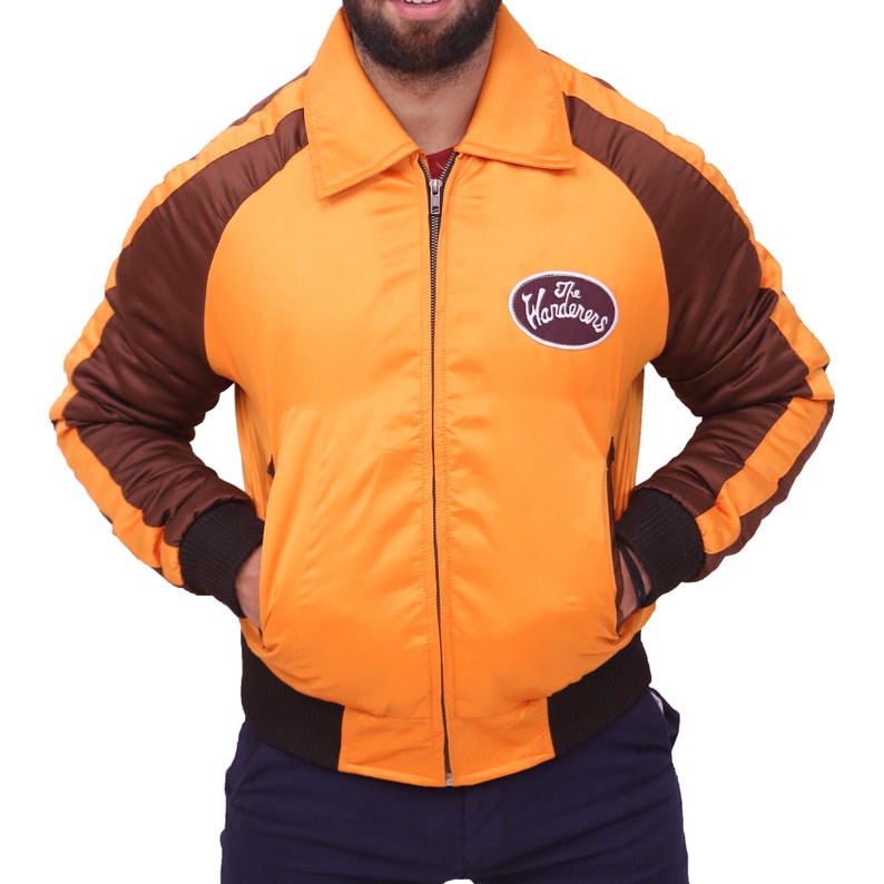 The Wanderers Movie Satin Jacket Mens Varsity Letterman Bomber Etsy