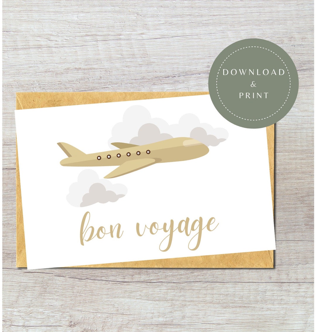 Digital Bon Voyage Card | Printable Safe Travels Greeting Card | for Coworker | for Friend | for Family | Goodluck Plane Card | Trip Goodbye - Etsy digital-bon-voyage-card-printable-safe-travels-greeting-card-for-coworker-for-friend-for-family-goodluck-plane-card-trip-goodbye-etsy