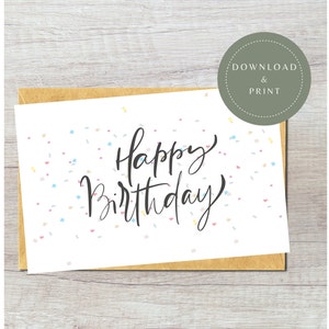 Greeting Fun Tumblr Quotes Birthday Party Cards Digital File Friend Invites Colorful Black and White Card Wasssuup Card