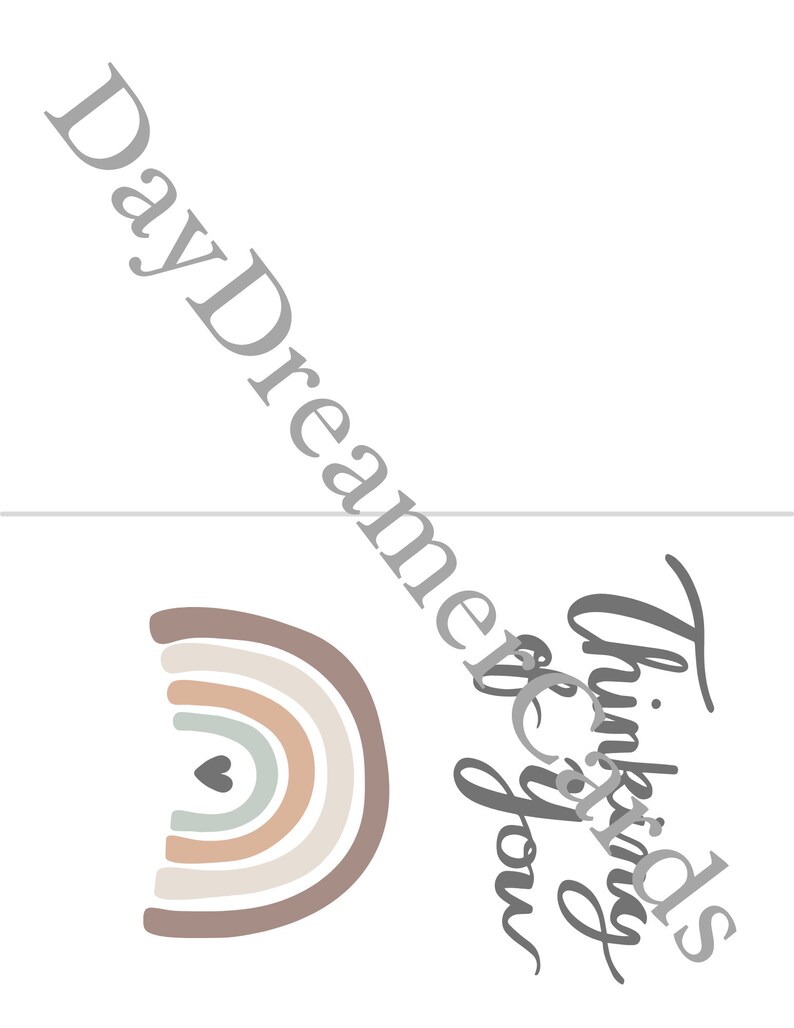 Digital Just Because Card | Printable Thinking of You Greeting Card ...
