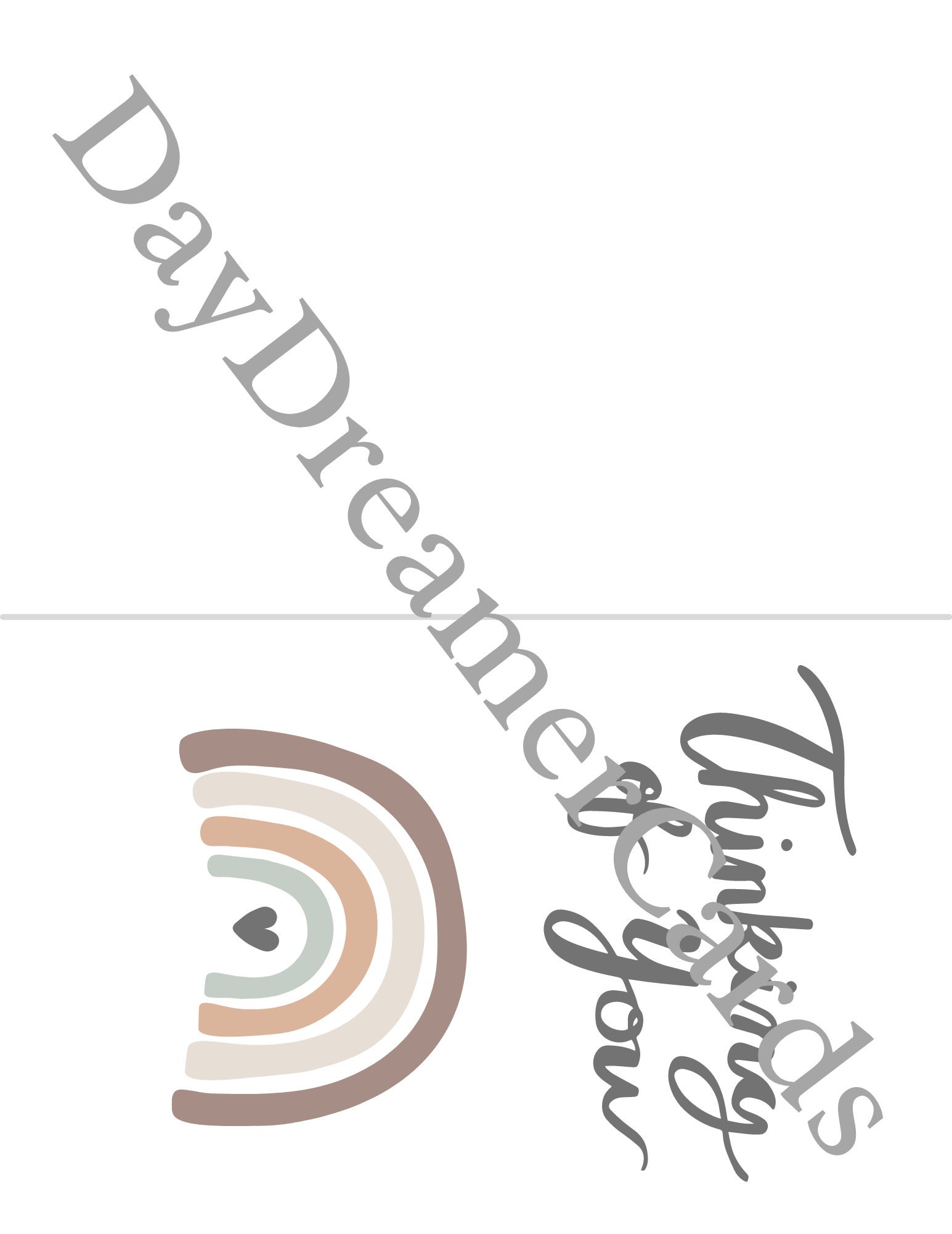 Digital Just Because Card Printable Thinking of You Greeting Card ...